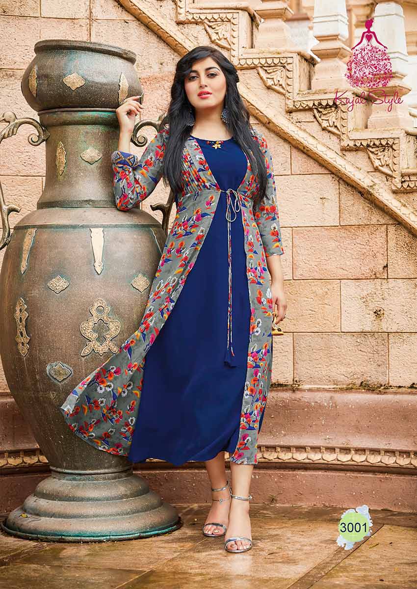 Fashion Blossom Vol-3 Kajal Style Georgette Kurti Fashion Blossom Vol-3 Kajal Style Georgette Kurti